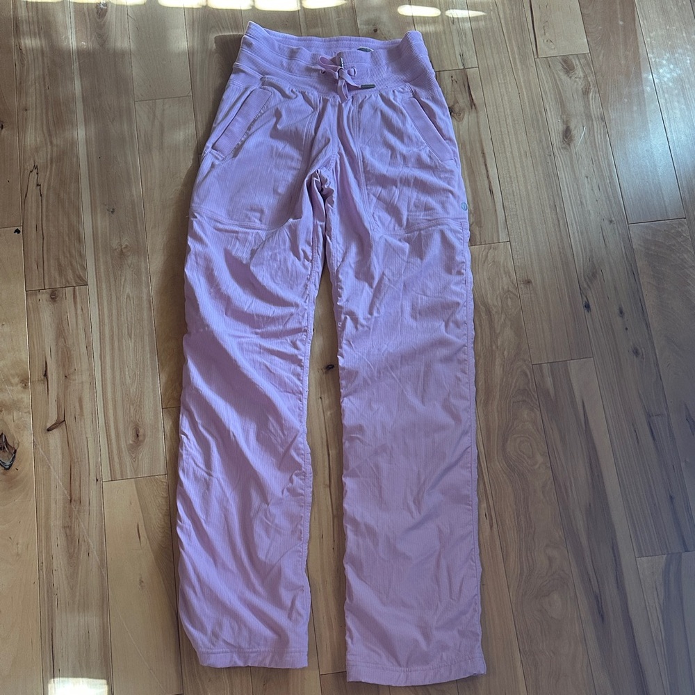 Lululemon Dance Studio Light Pink Size 0